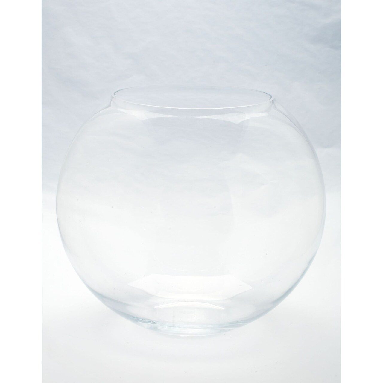 CC Home Furnishings 14" Clear Glass Bubble Bowl Floating Tealight Candle Holder